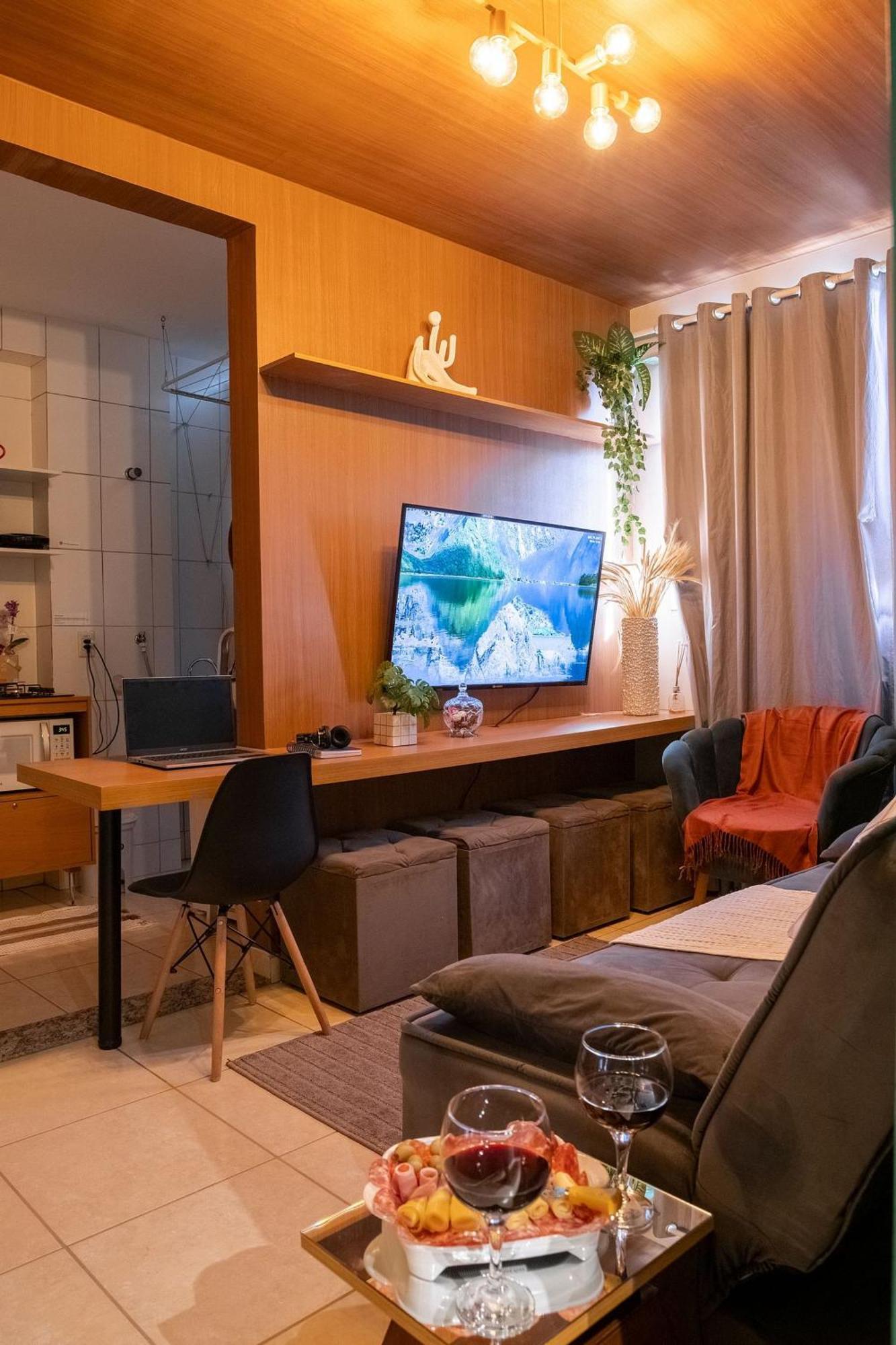 Apartment Loftspraia Zona Sul Perto Clube Elegance. Uberlandia